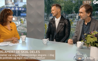 Discussing the Future of Advertising in Danish TV Morning Show