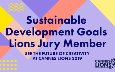 Thomas joins the Cannes Lions 2019 SDG Jury